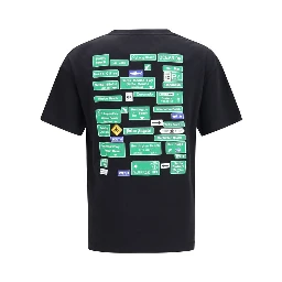 Black Cotton T-Shirt