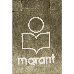 Bicolor Cotton Shoulder Bag
