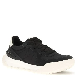 Black Polyamide Athletic Sneakers