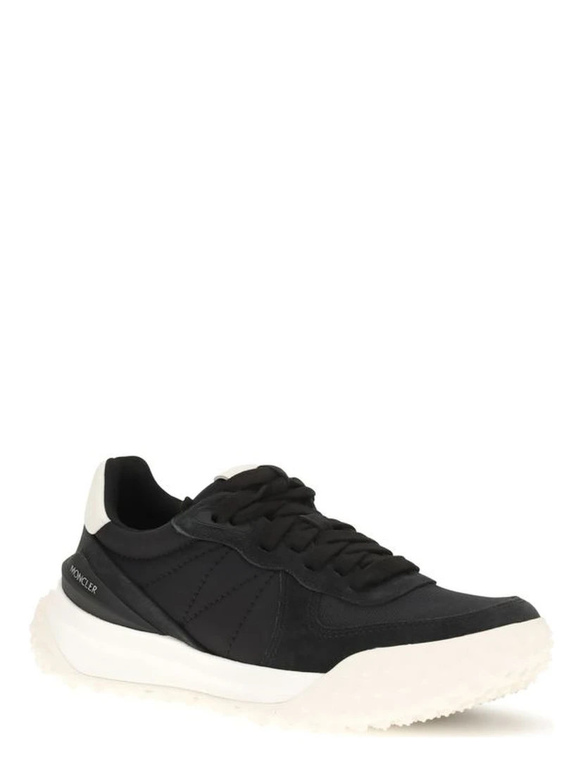 Black Polyamide Athletic Sneakers