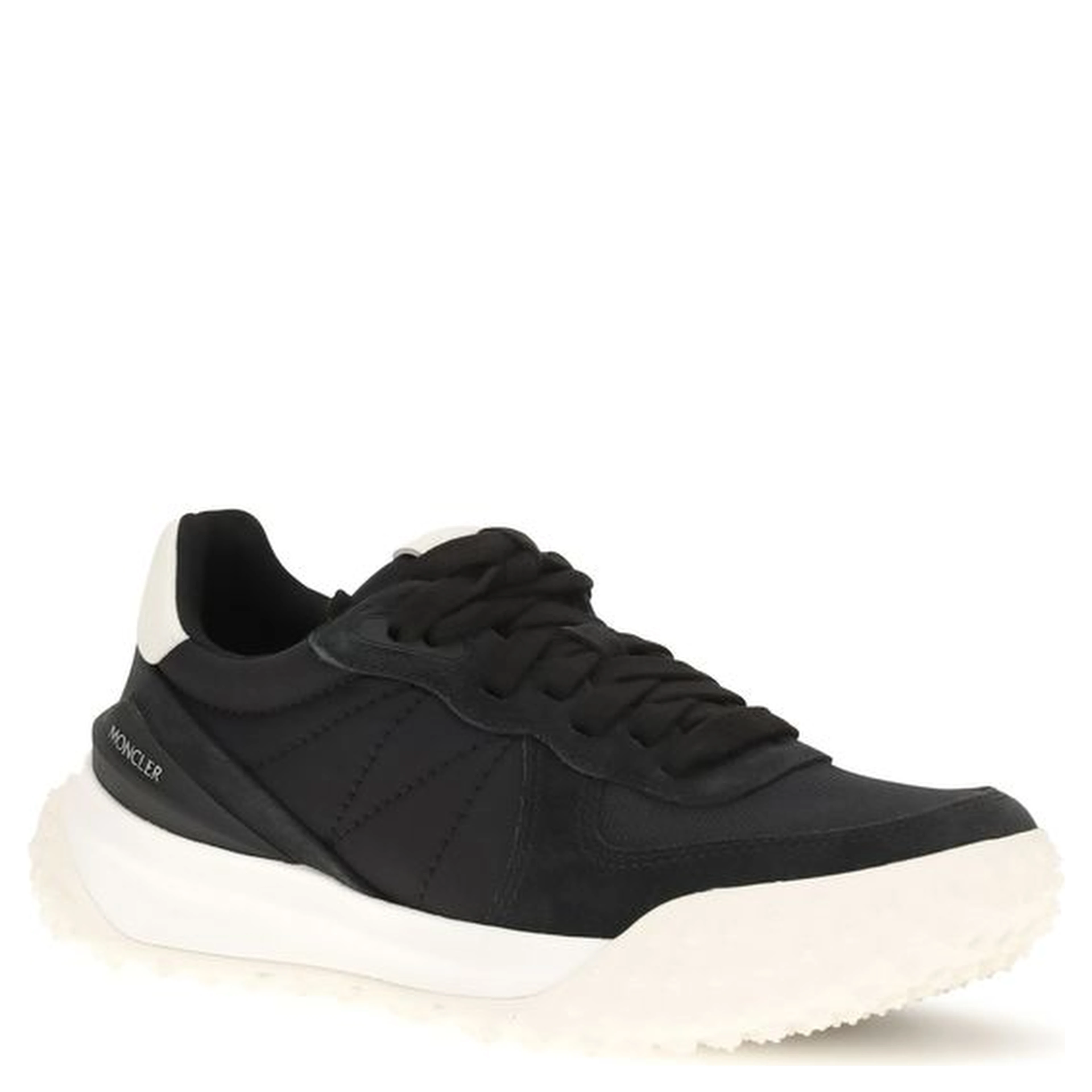 Black Polyamide Athletic Sneakers