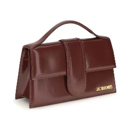 Bordeaux Calf Leather Bos Taurus Shoulder Bag
