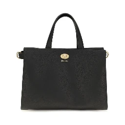 Black Cotton Handbag