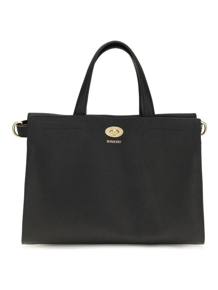 Black Cotton Handbag