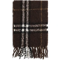 Brown Alpaca Vicugna Pacos Scarf