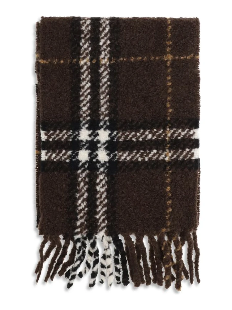 Brown Alpaca Vicugna Pacos Scarf