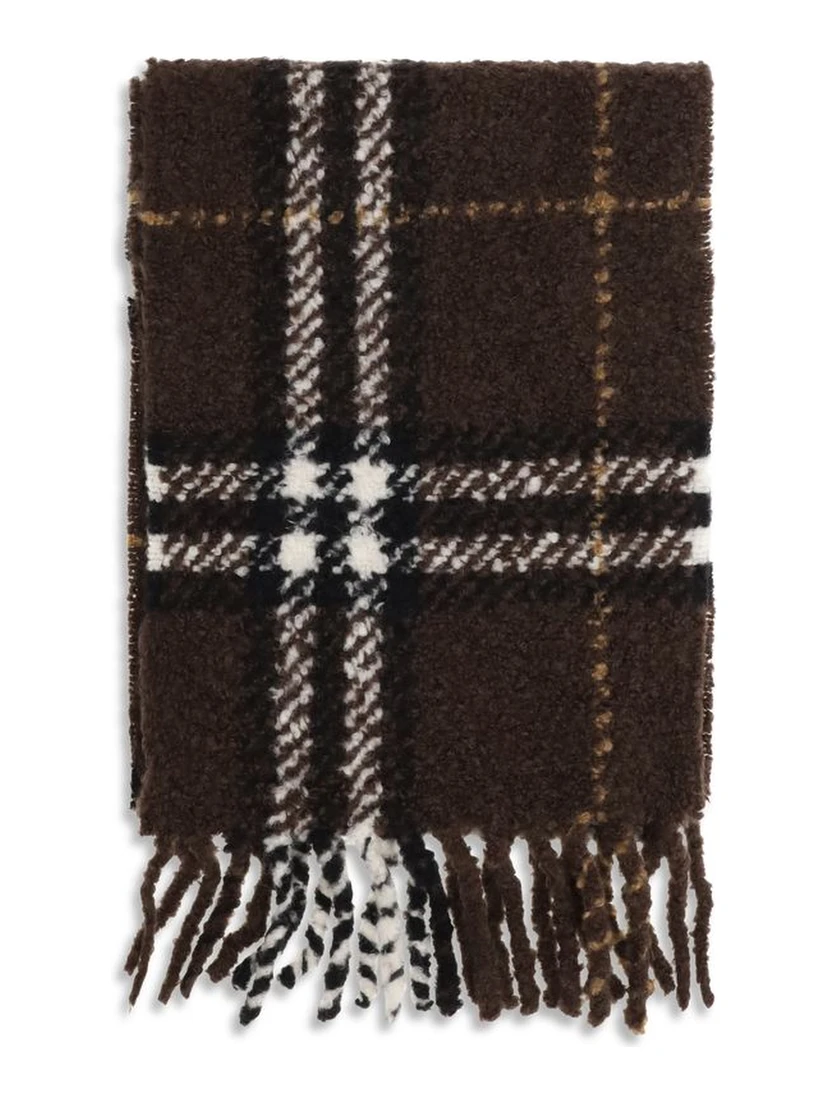 Brown Alpaca Vicugna Pacos Scarf