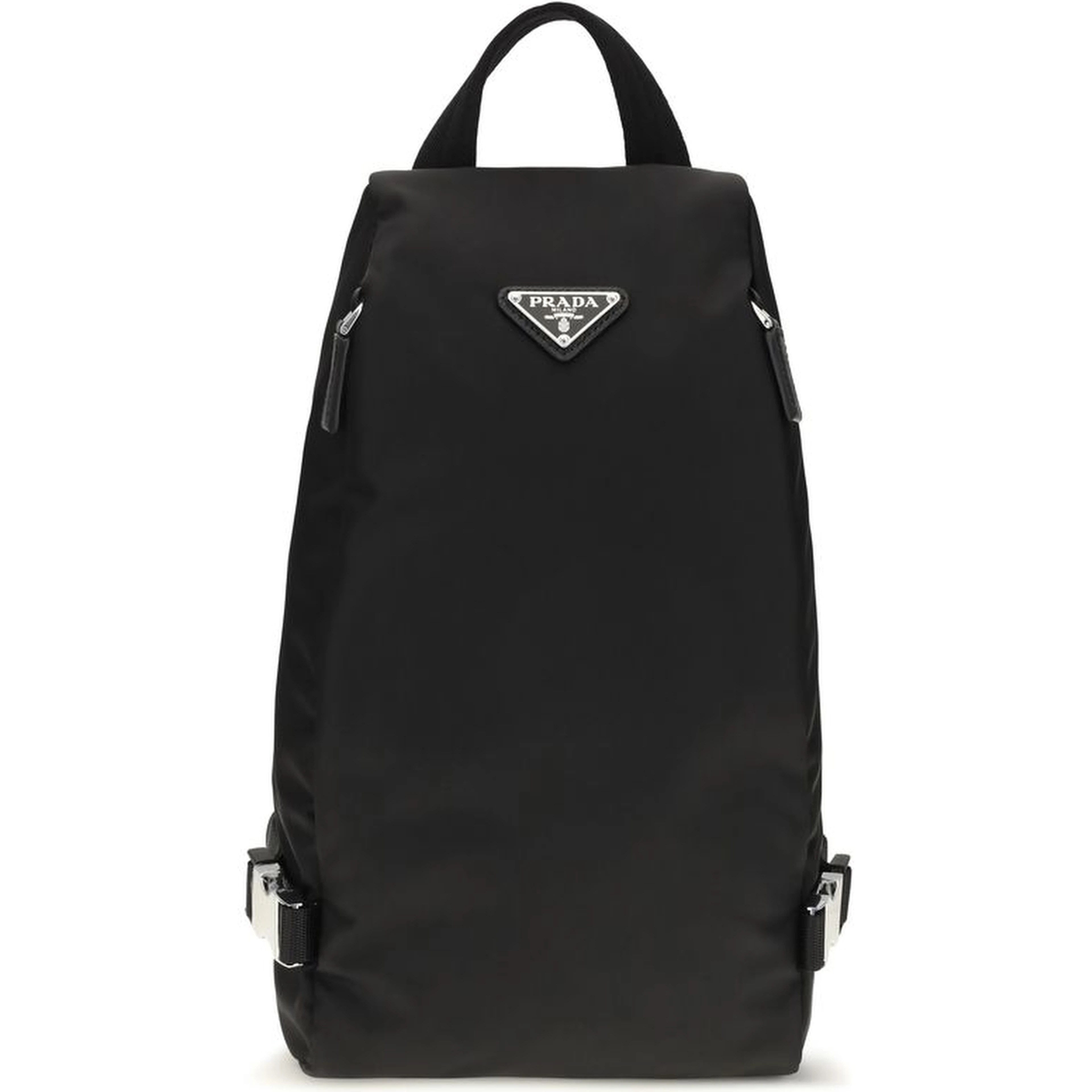 Black Nylon Backpack