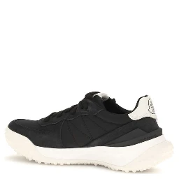 Black Polyamide Athletic Sneakers