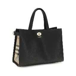 Black Cotton Handbag