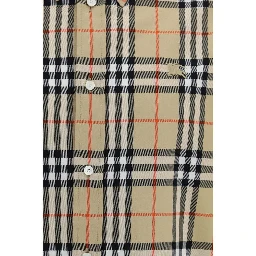 Beige Cotton Pattern Shirt
