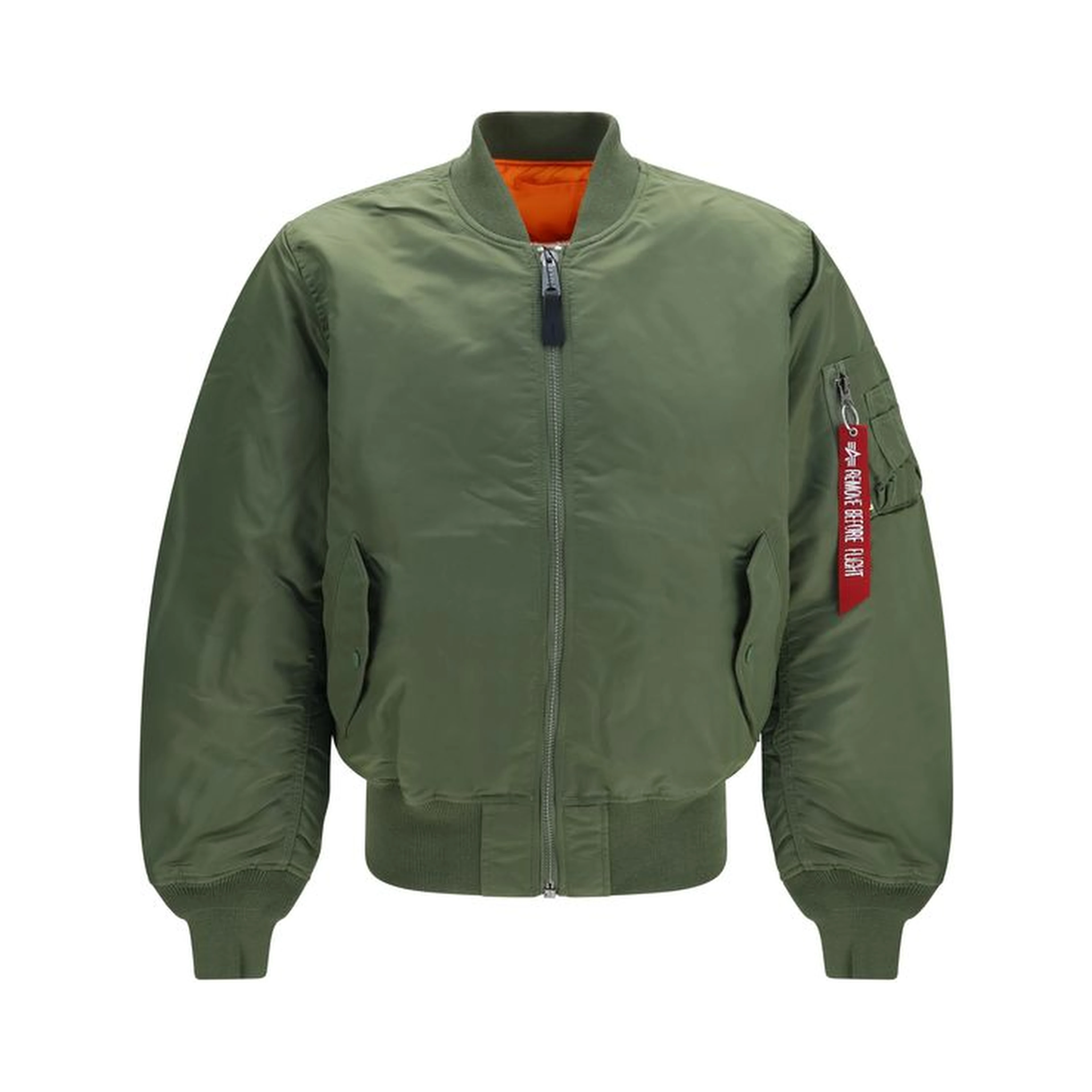Bicolor Nylon Bomber