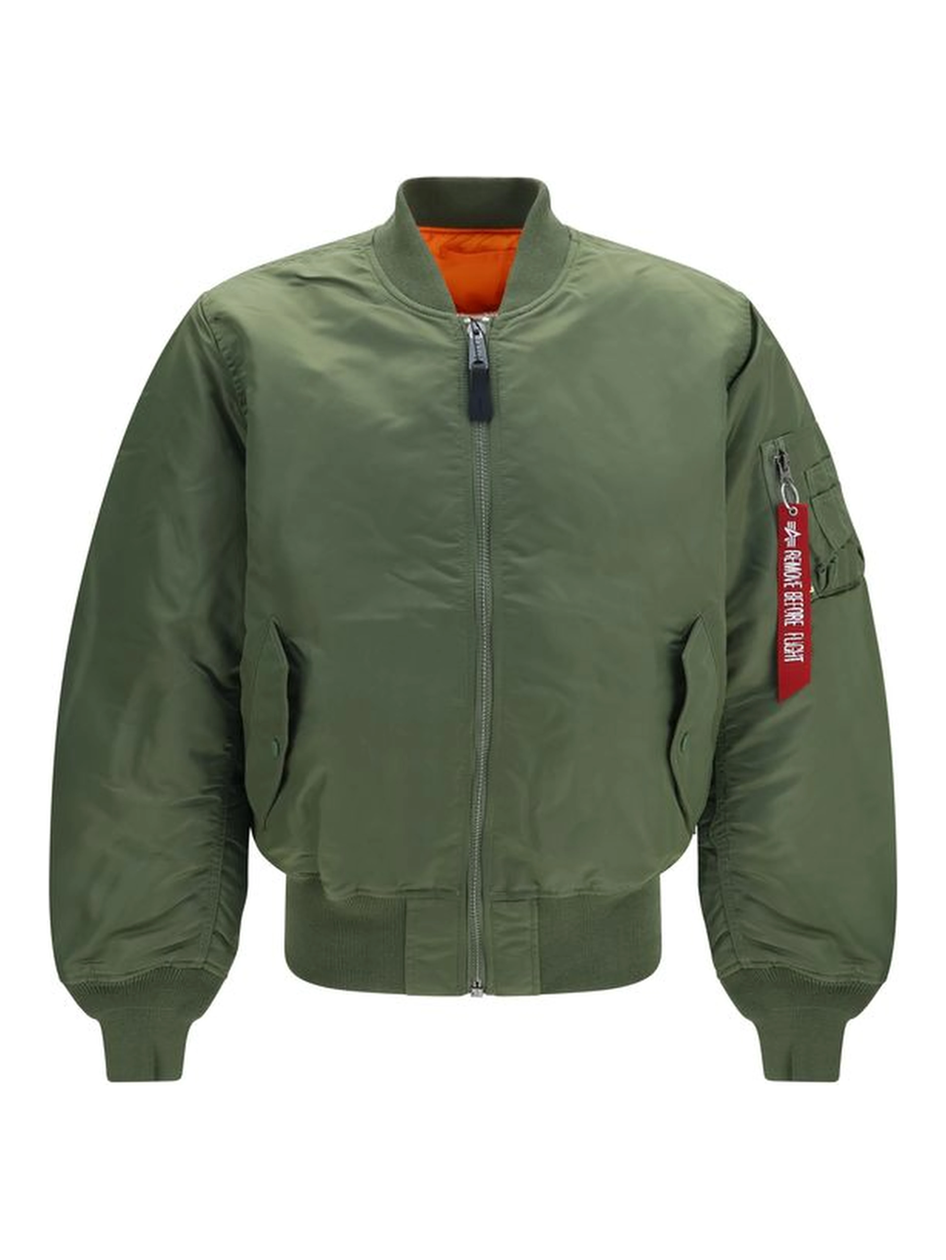 Bicolor Nylon Bomber