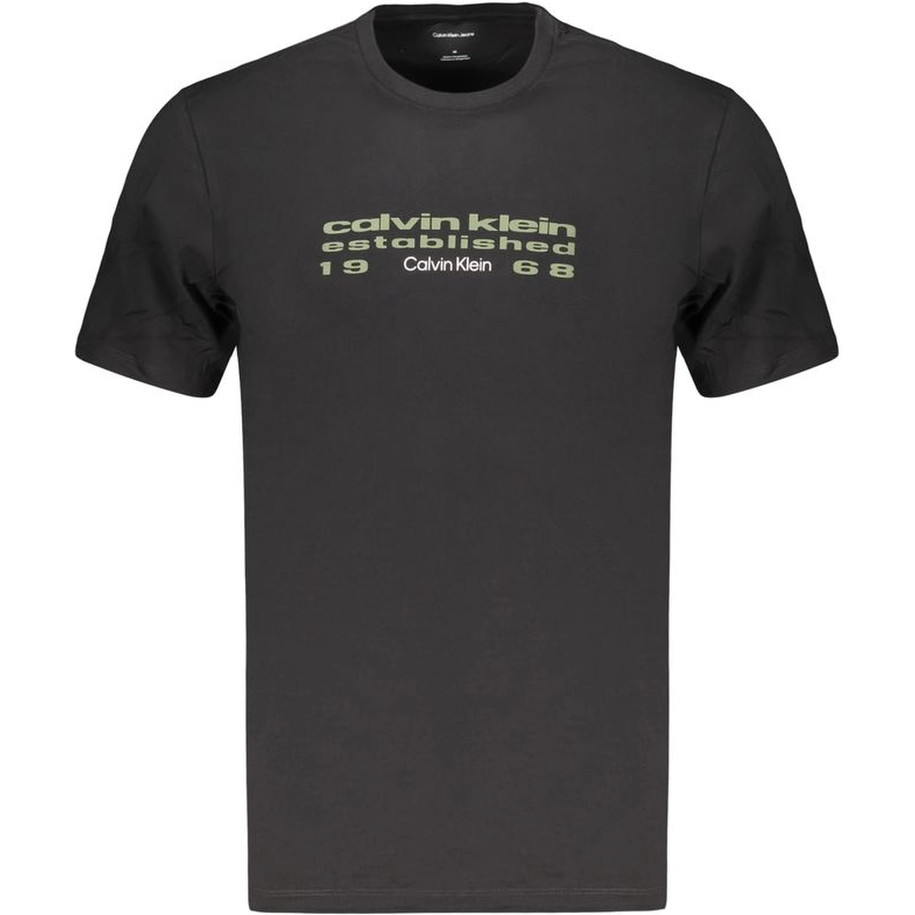 Black Cotton Men's T-Shirt