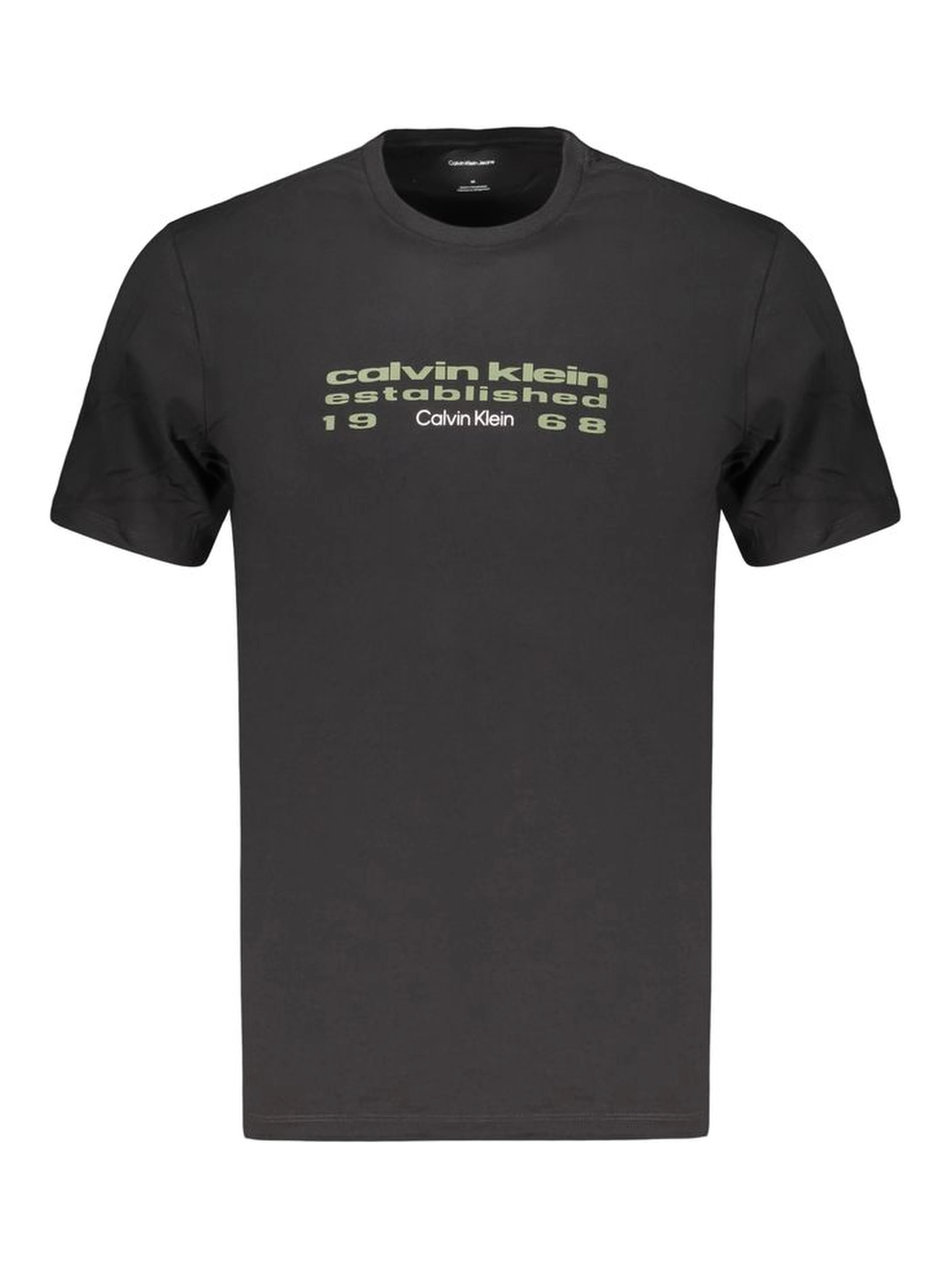 Black Cotton Men's T-Shirt