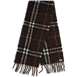 Brown Alpaca Vicugna Pacos Scarf