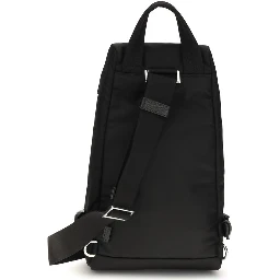 Black Nylon Backpack