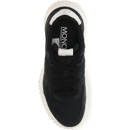 Black Polyamide Athletic Sneakers