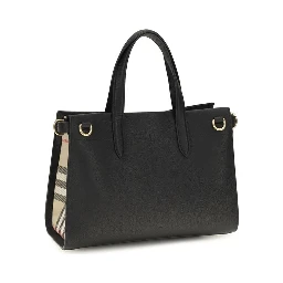 Black Cotton Handbag