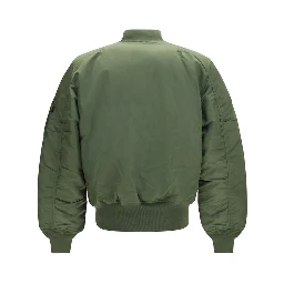 Bicolor Nylon Bomber