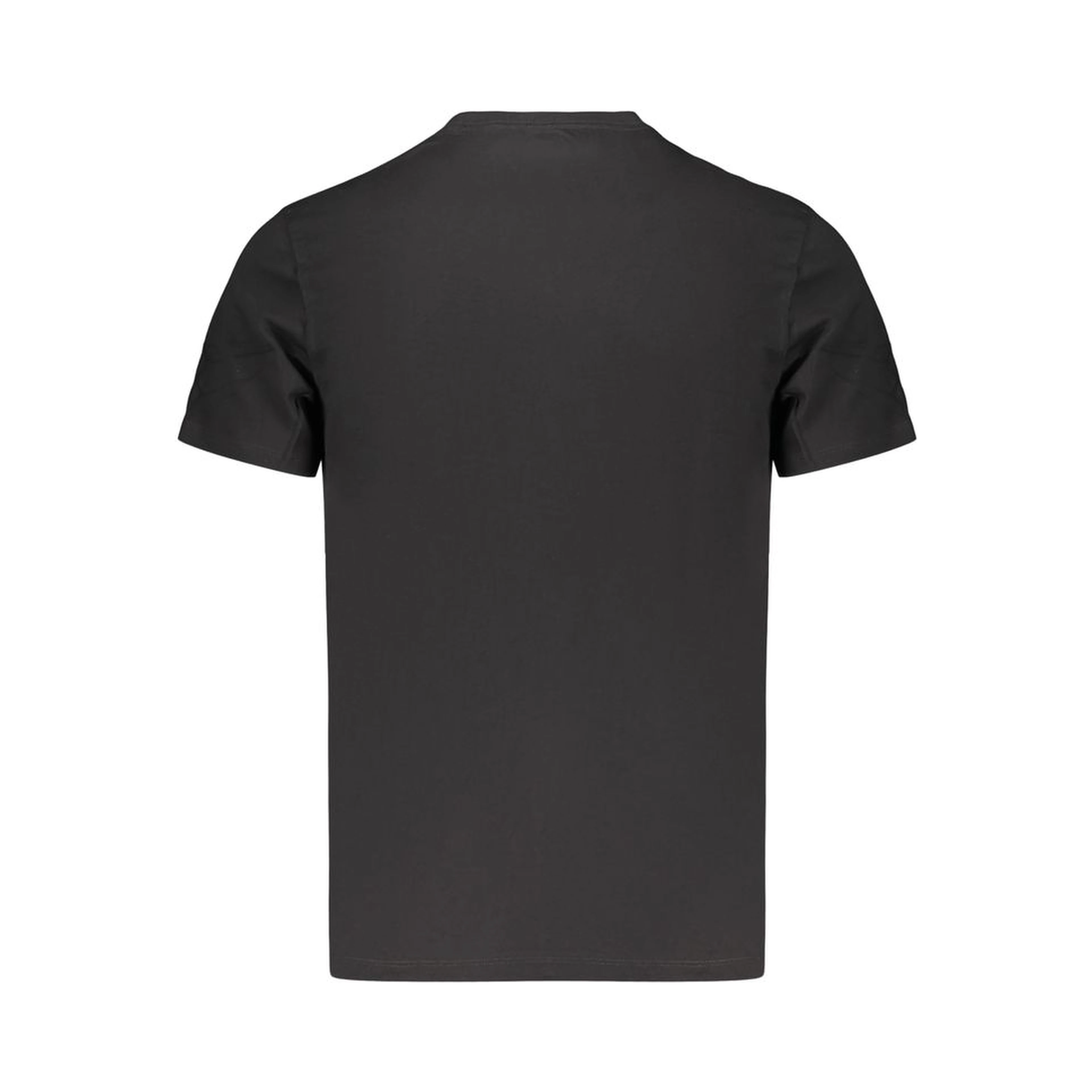 Black Cotton Men's T-Shirt