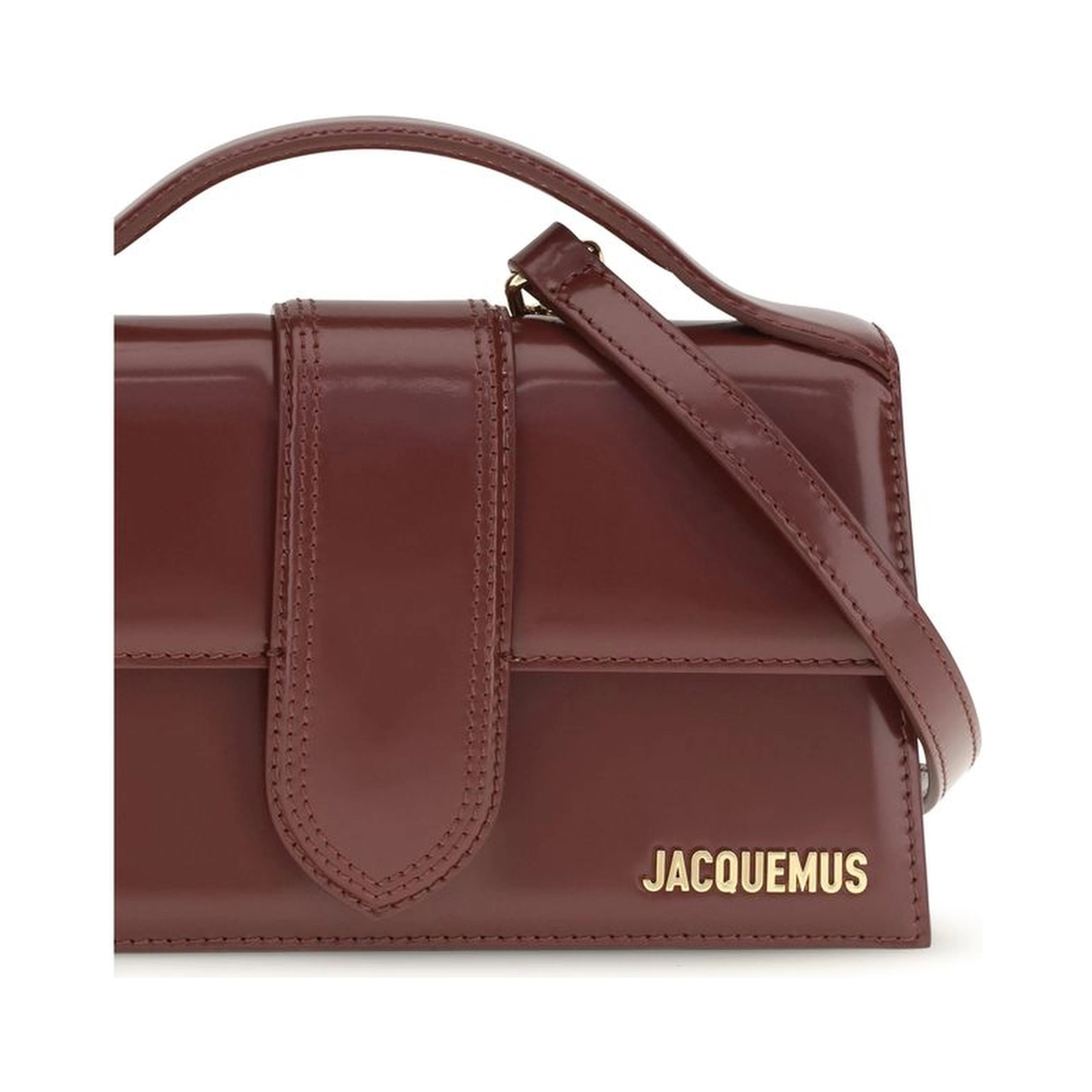 Bordeaux Calf Leather Bos Taurus Shoulder Bag