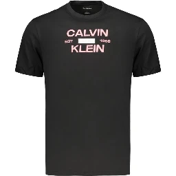 Black Cotton Men's T-Shirt