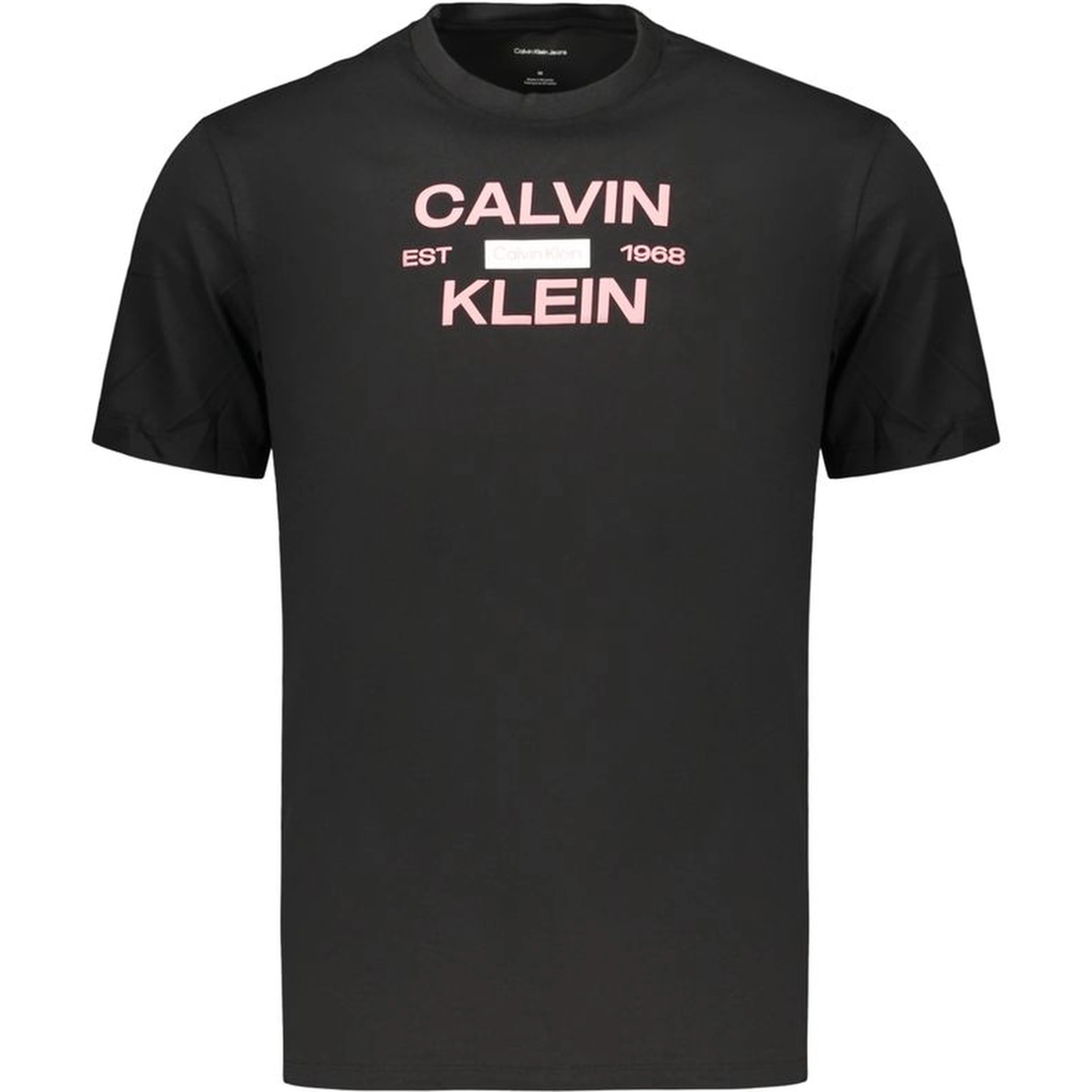 Black Cotton Men's T-Shirt