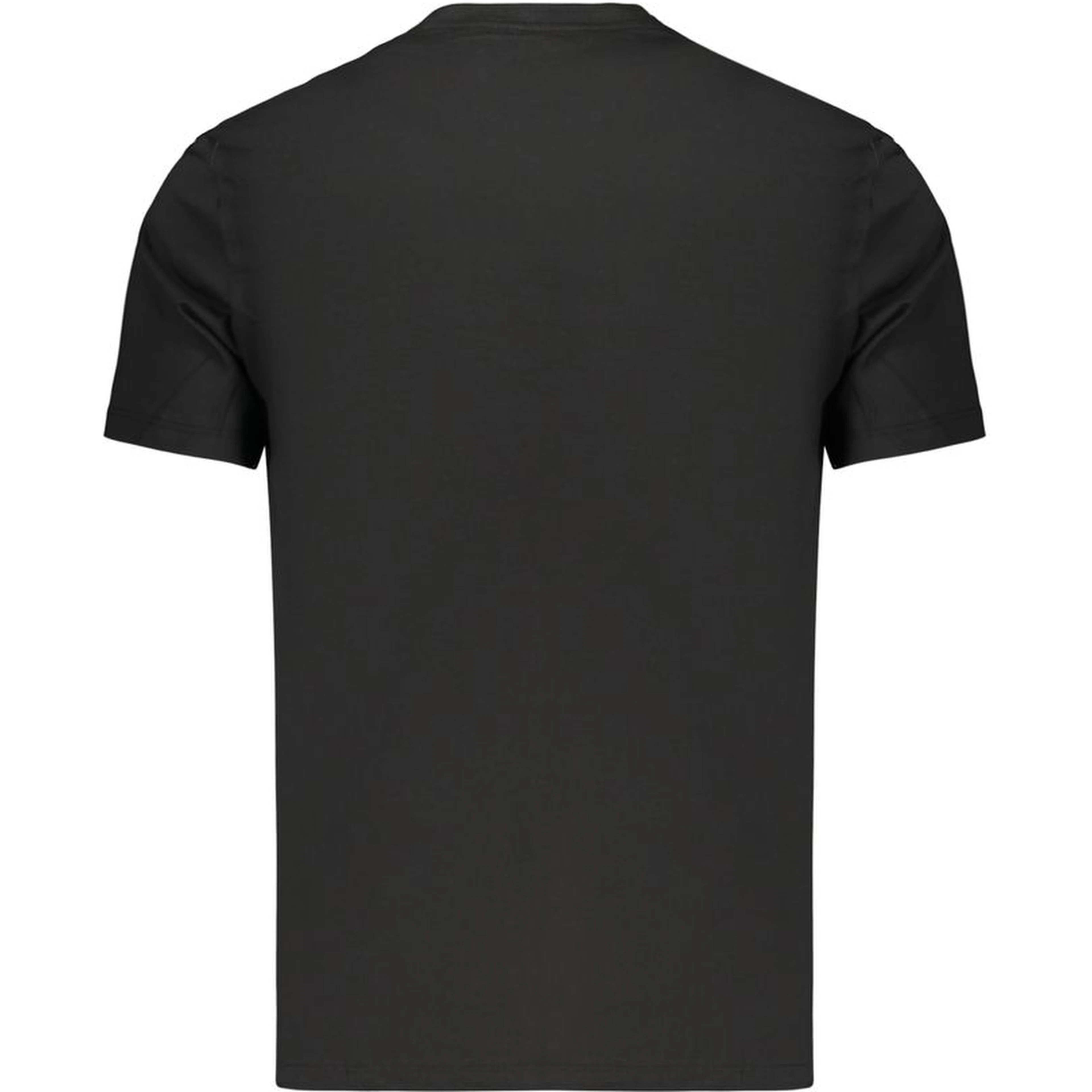 Black Cotton Men's T-Shirt