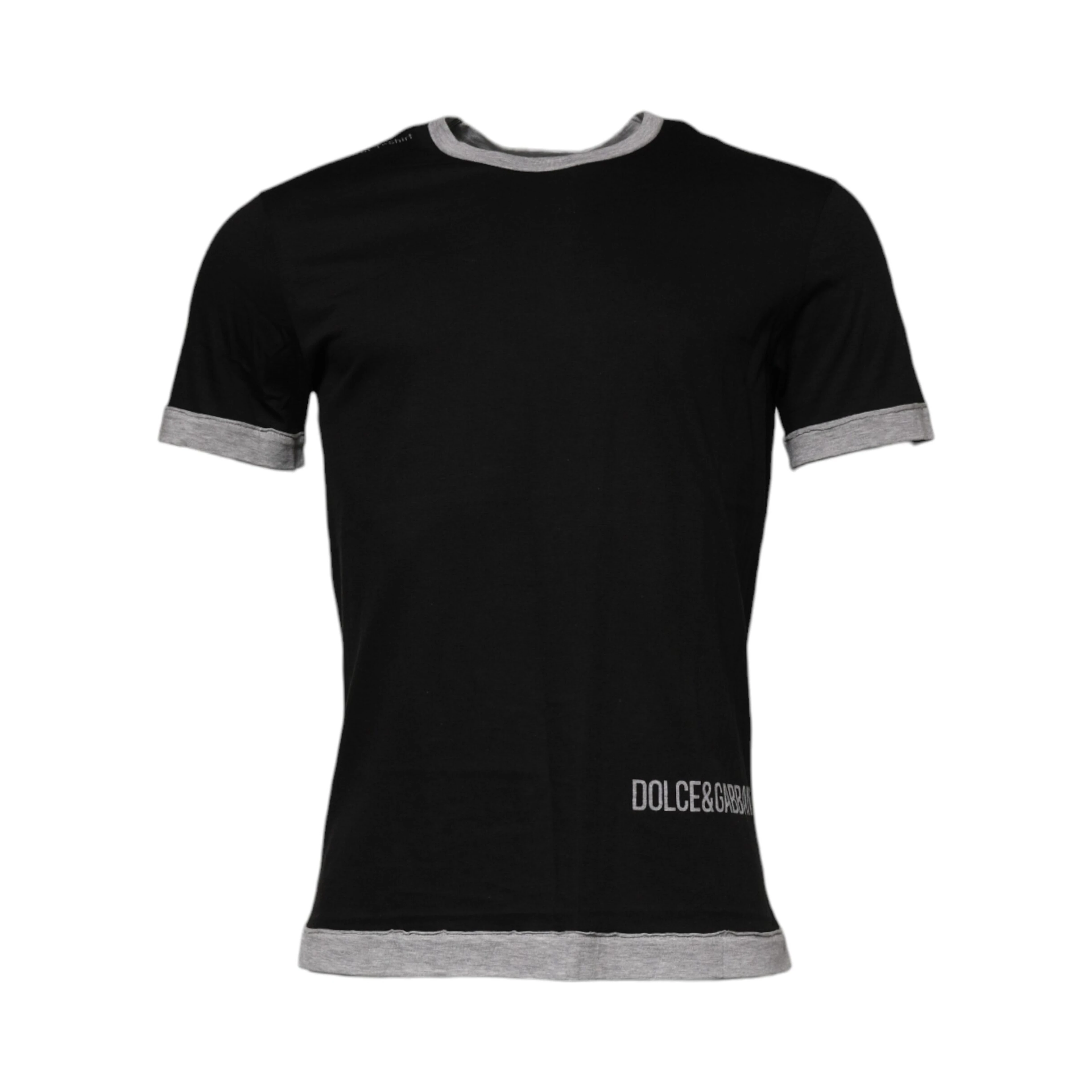 Black Cotton T-Shirt