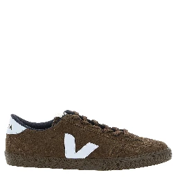 Brown Calfskin Athletic Sneakers