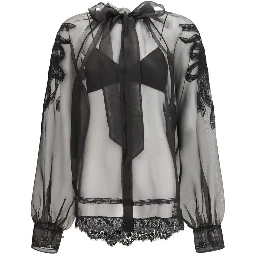 Black Silk Blouse