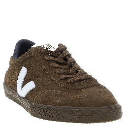 Brown Calfskin Athletic Sneakers