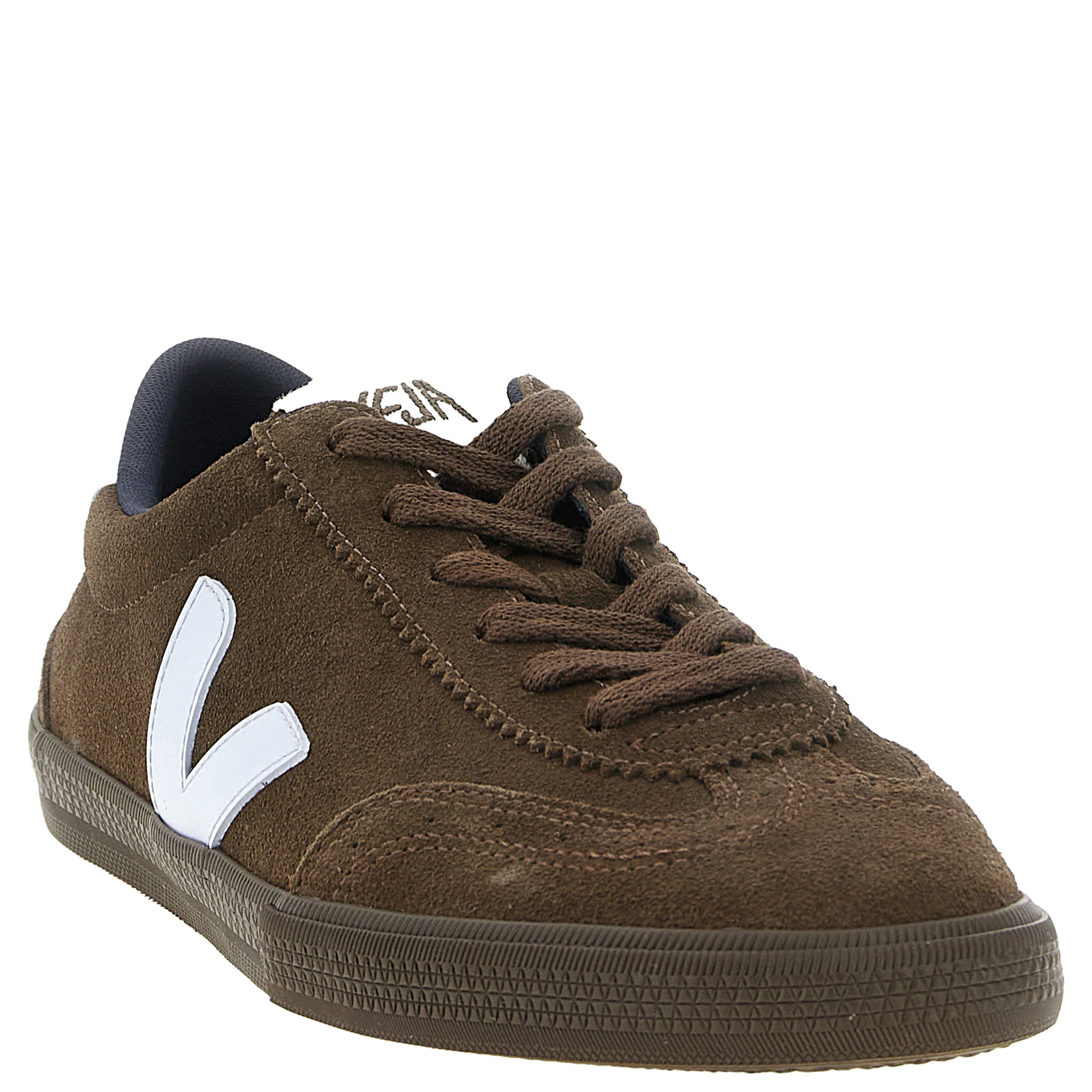 Brown Calfskin Athletic Sneakers