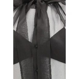 Black Silk Blouse