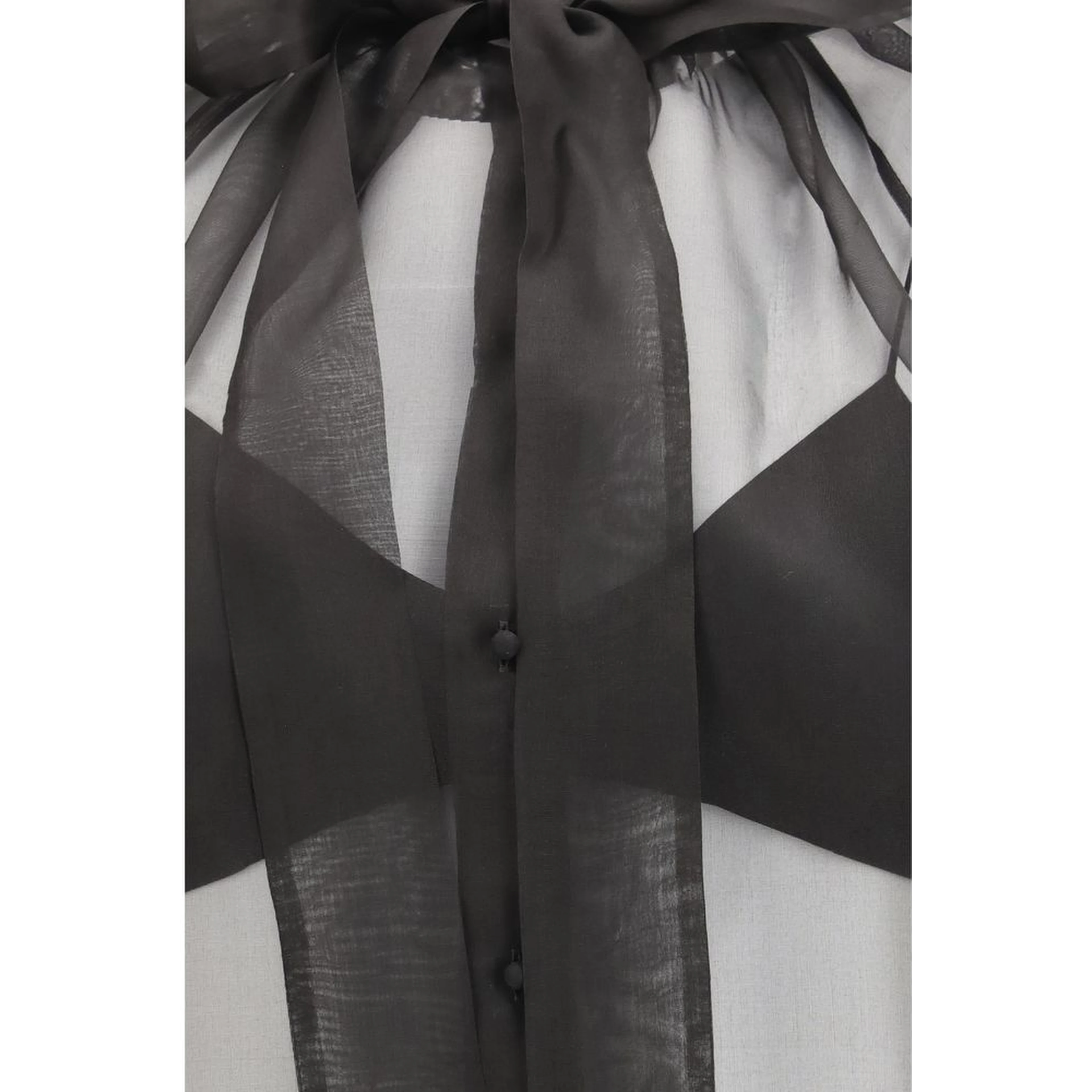Black Silk Blouse