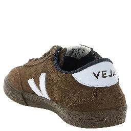 Brown Calfskin Athletic Sneakers