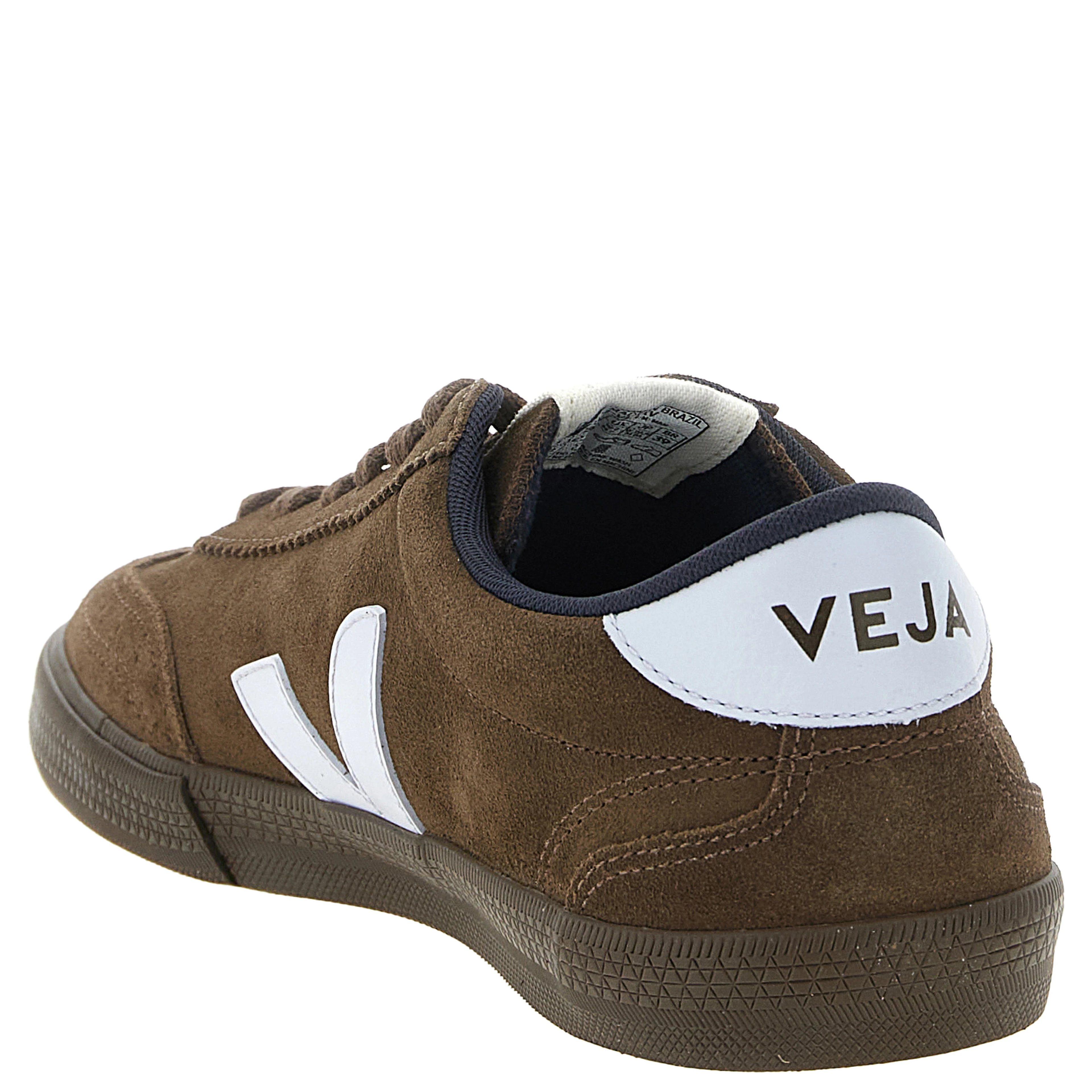 Brown Calfskin Athletic Sneakers