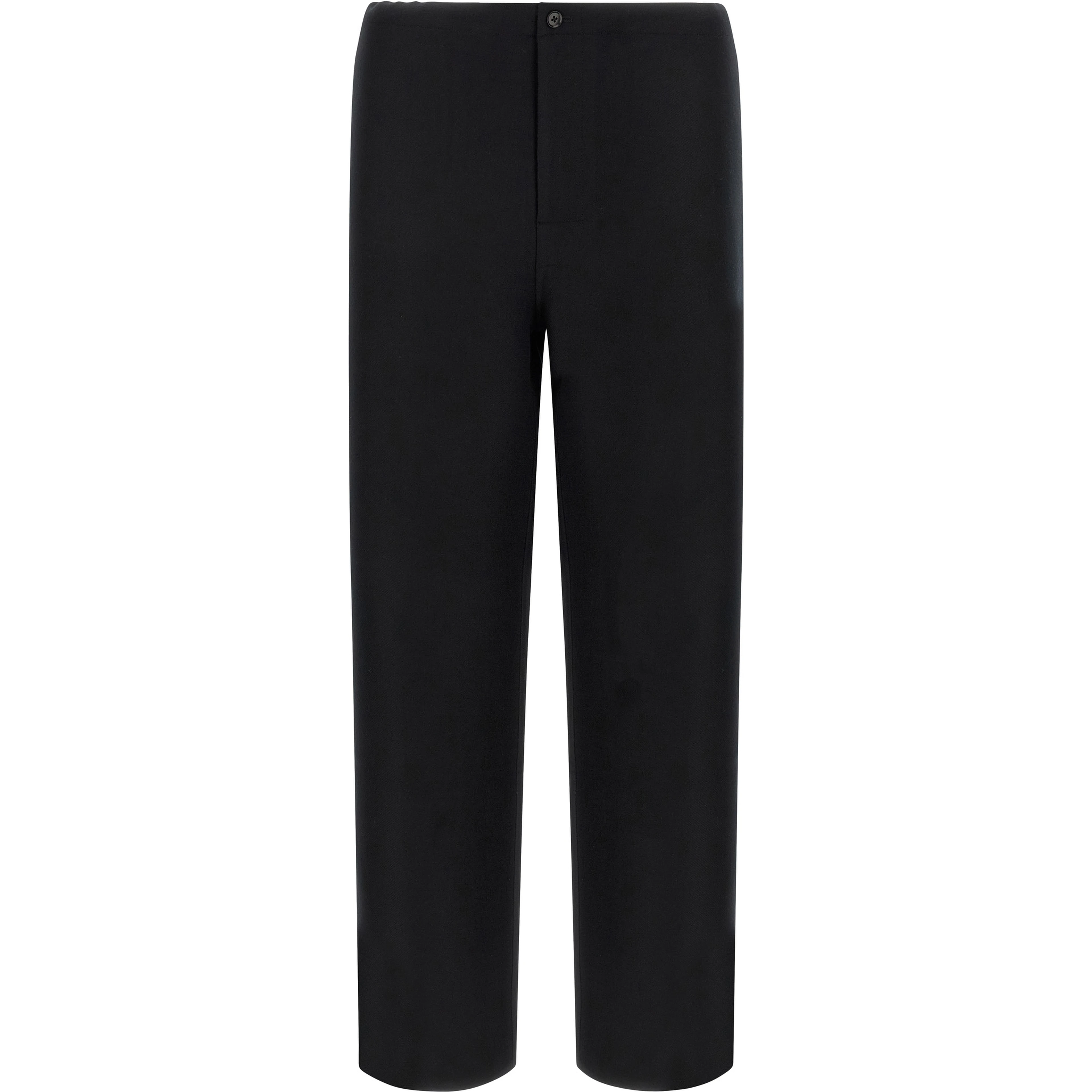 Black Cashmere Casual Pants