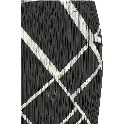Gray Polyester Mini Skirt