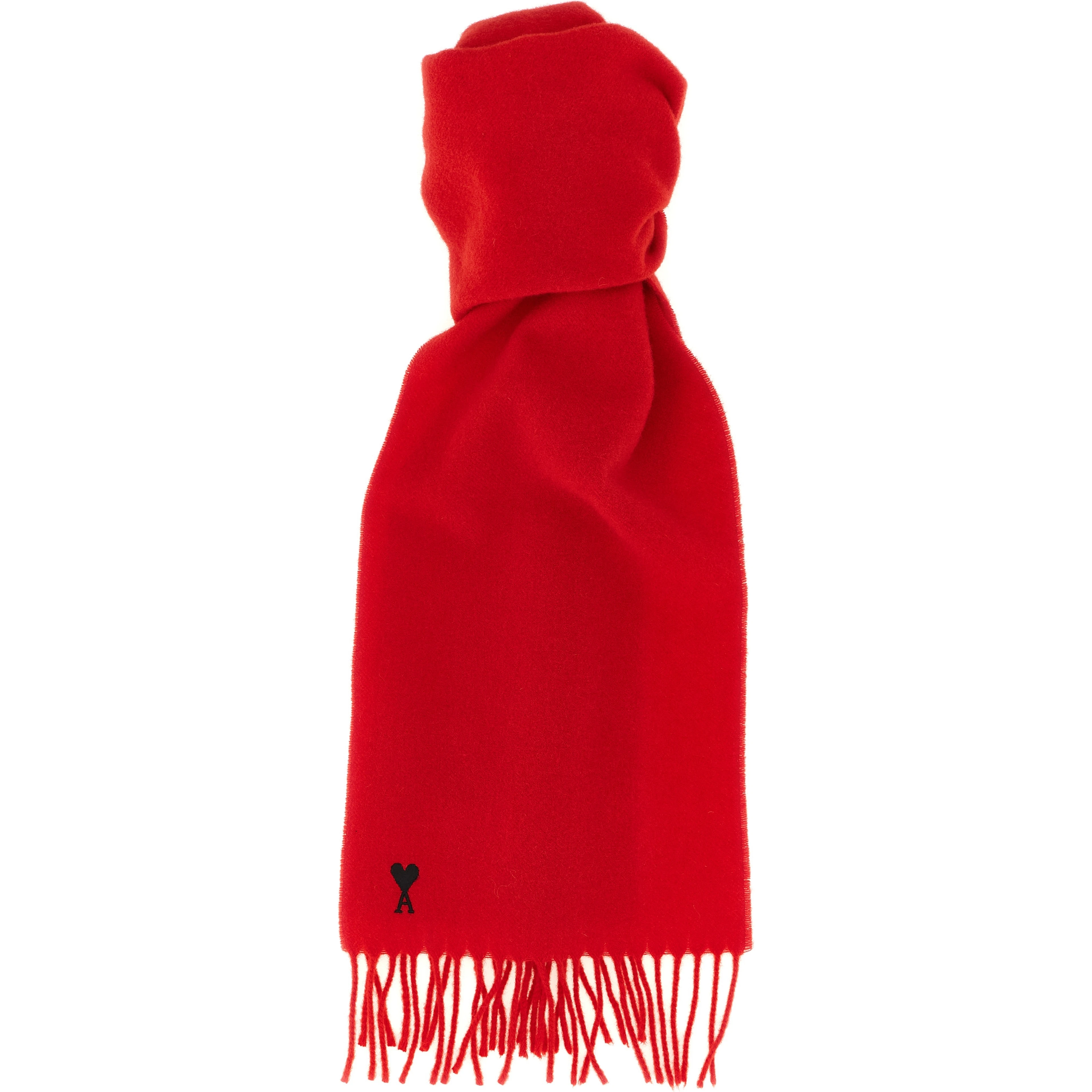 Red Wool Scarf