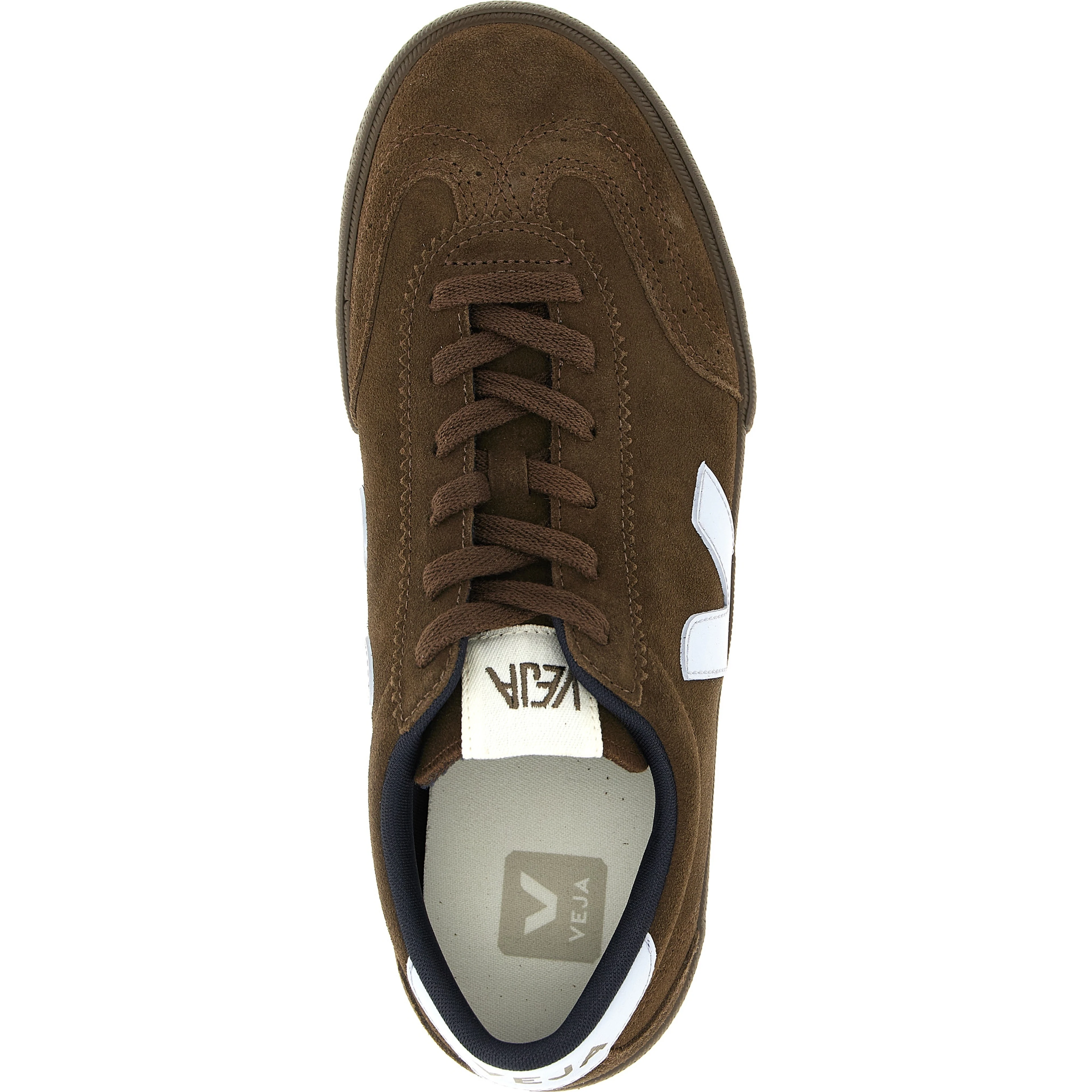 Brown Calfskin Athletic Sneakers