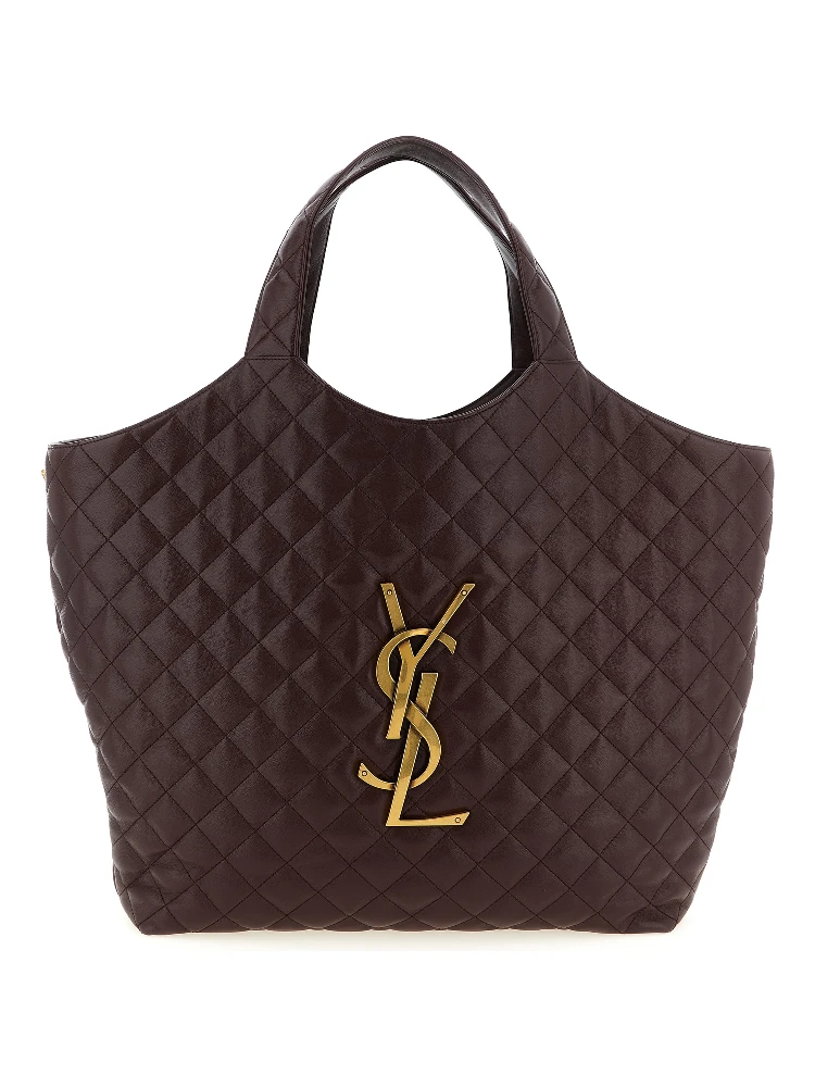 Bordeaux Lamb Leather Tote Bag