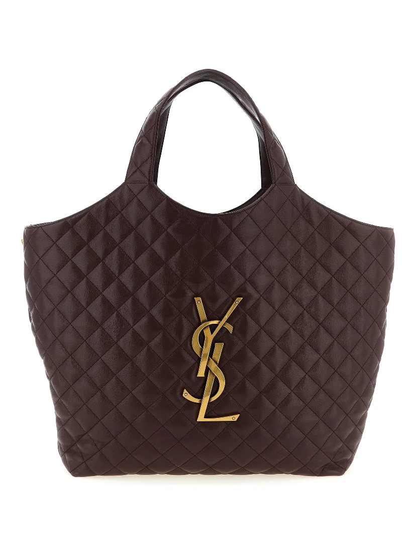 Bordeaux Lamb Leather Tote Bag