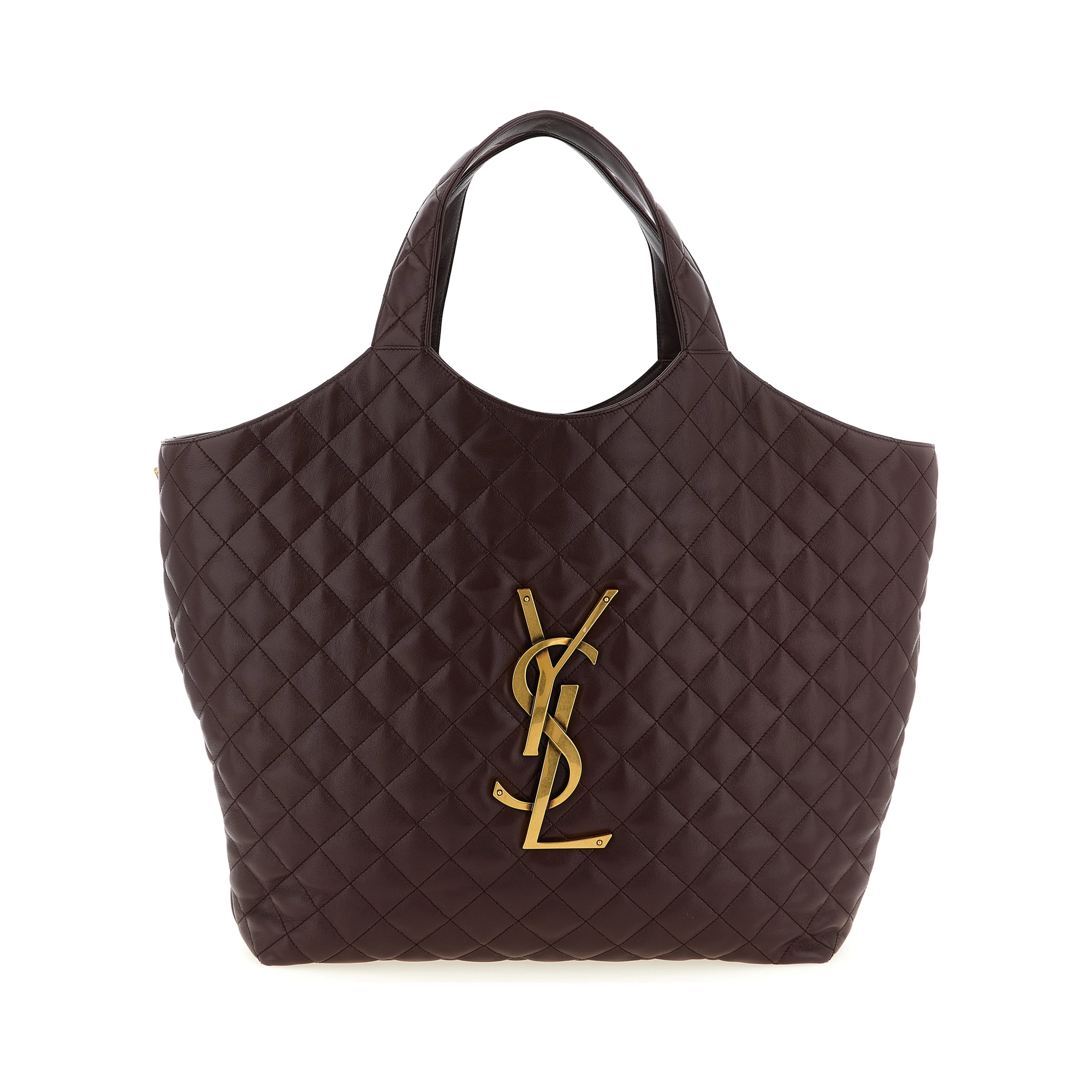 Bordeaux Lamb Leather Tote Bag