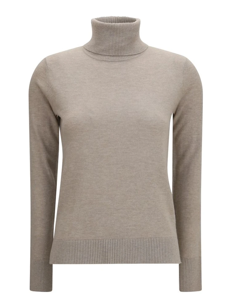 Beige Wool Oves Aries Turtleneck