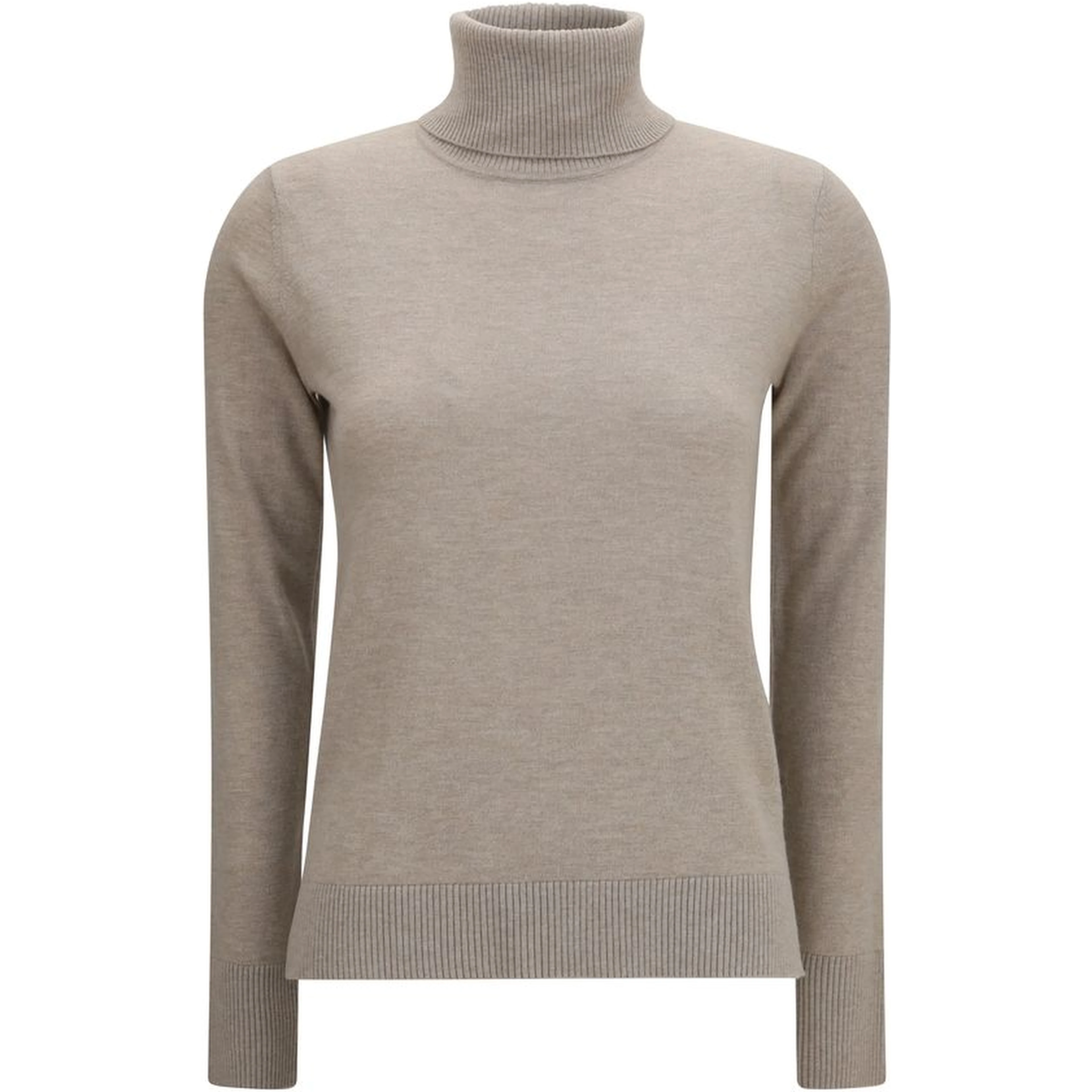 Beige Wool Oves Aries Turtleneck