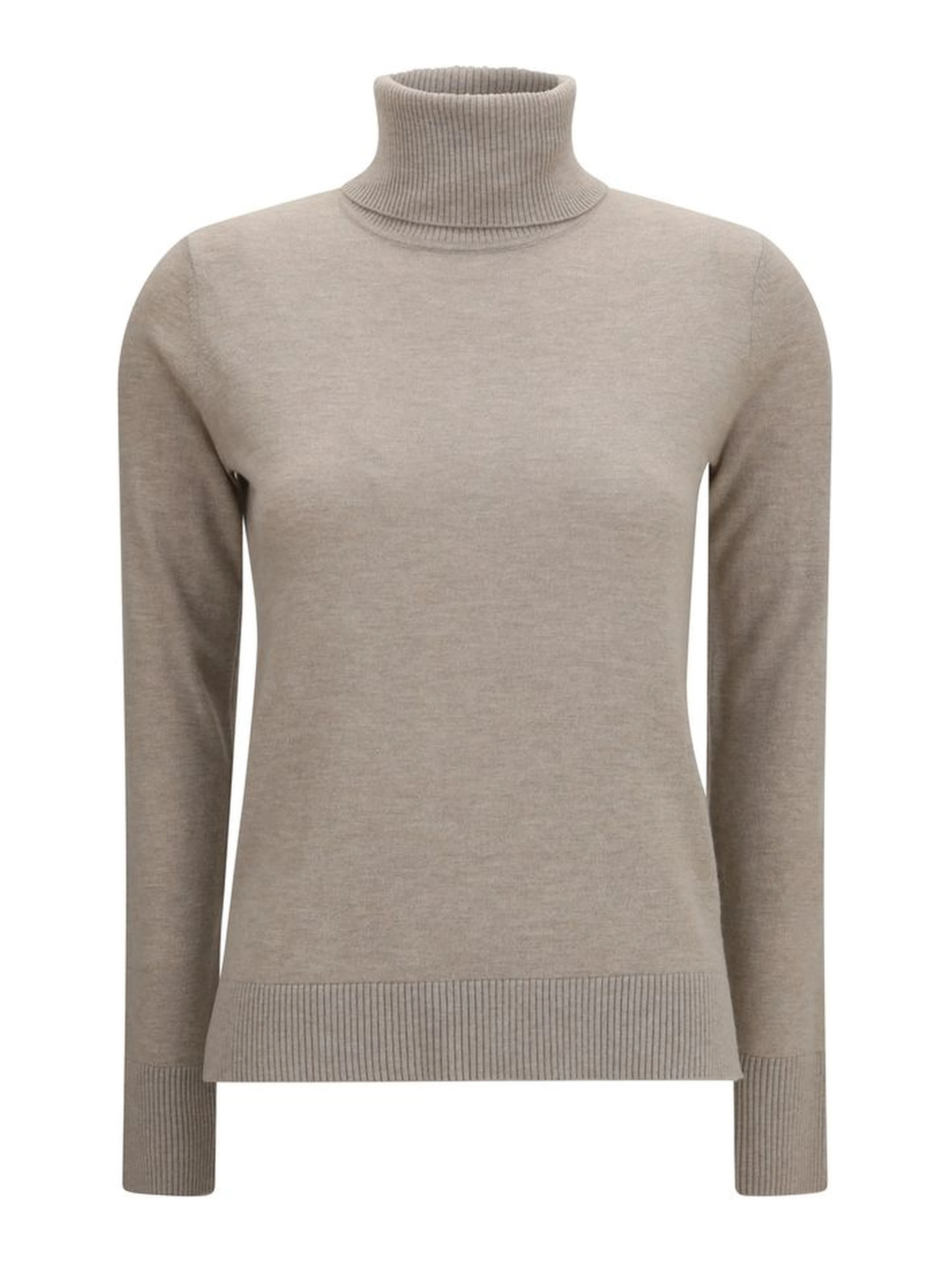 Beige Wool Oves Aries Turtleneck