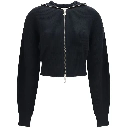 Black Wool Oves Aries Cardigan