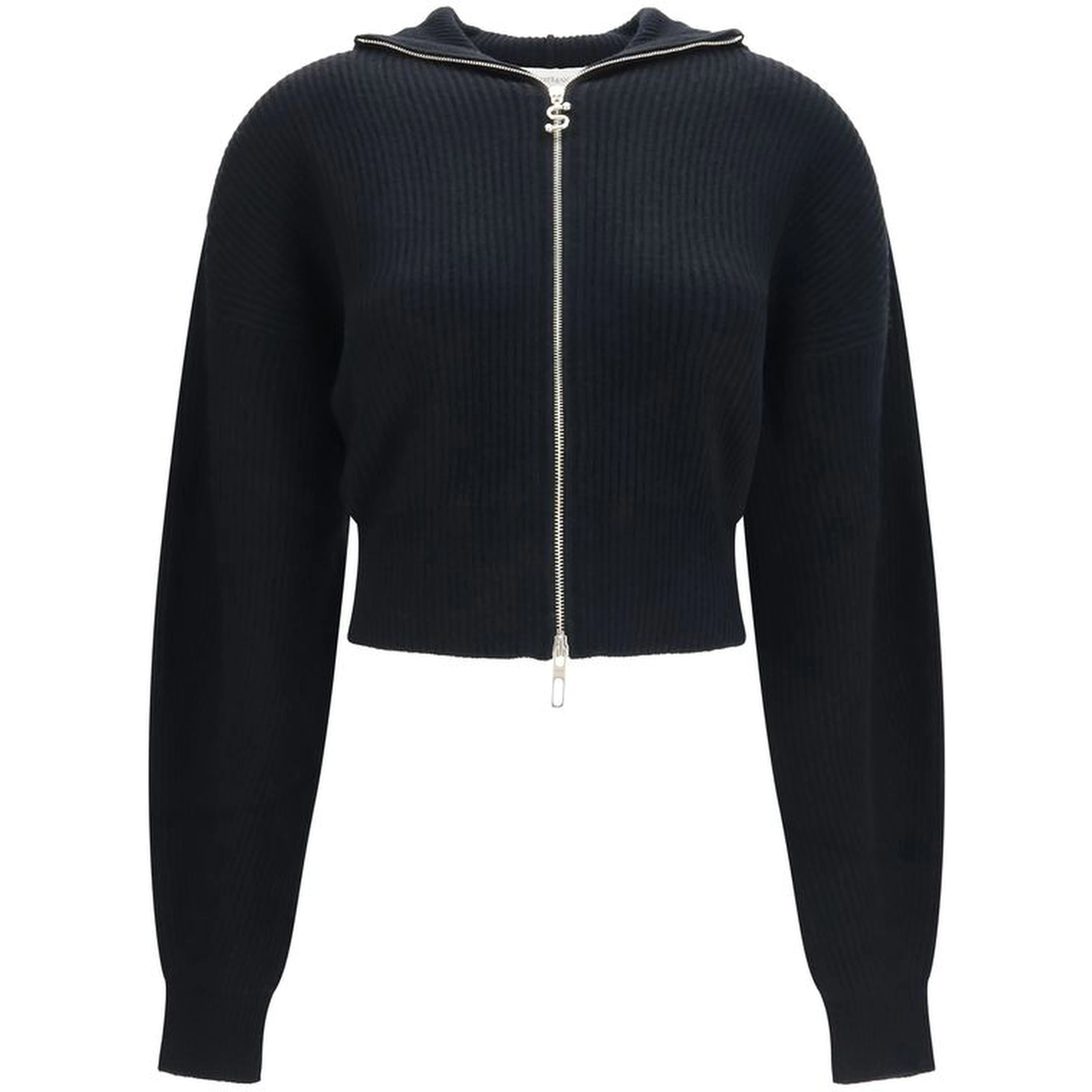 Black Wool Oves Aries Cardigan